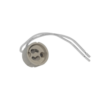 VK Lighting Ντουί GZ10 με καλώδιο σιλικόνης, 20cm VK/GZ10/20/S 39108-010639 - Εικόνα 2