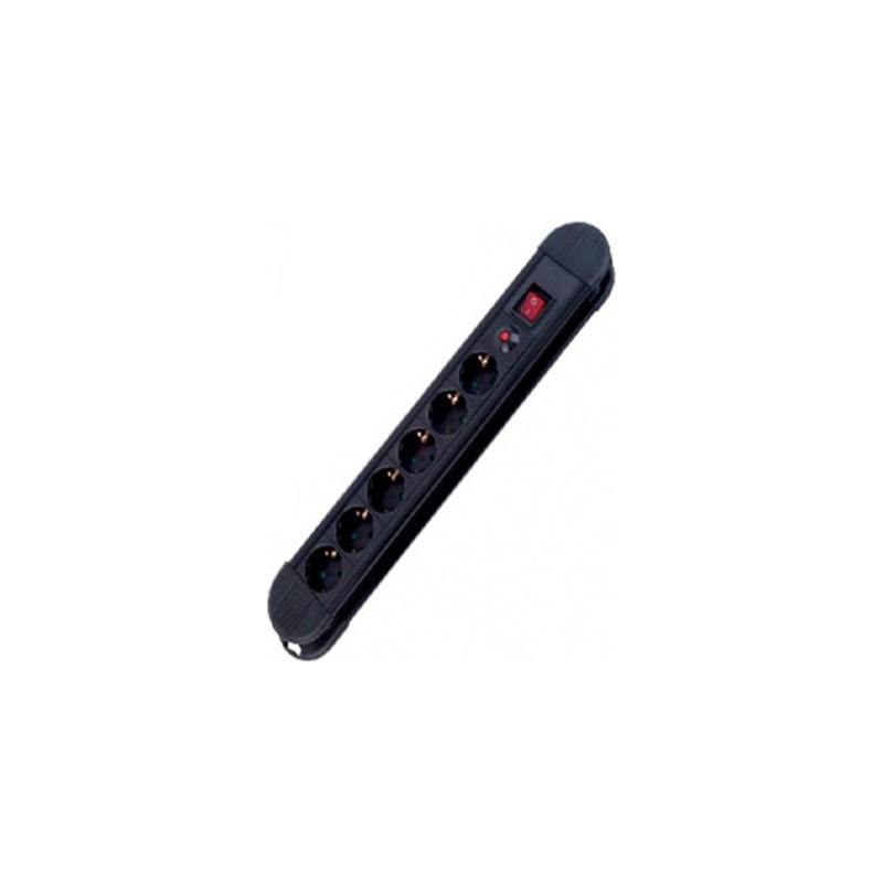 Geyer GBKD06A Overvoltage 6-position multi-plug Geyer GBKD06A Πολύμπριζο 6 θέσεων υπέρτασης - Image 1