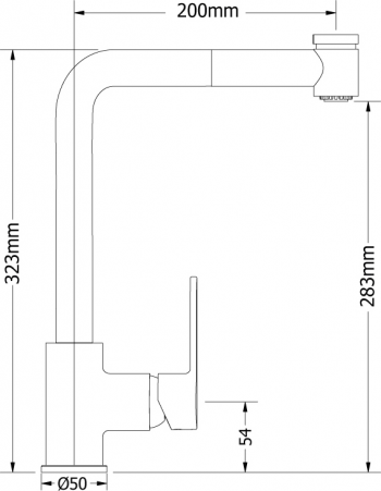 Viospiral Pull Out Omega Χρωμέ 00-2068 - Εικόνα 3
