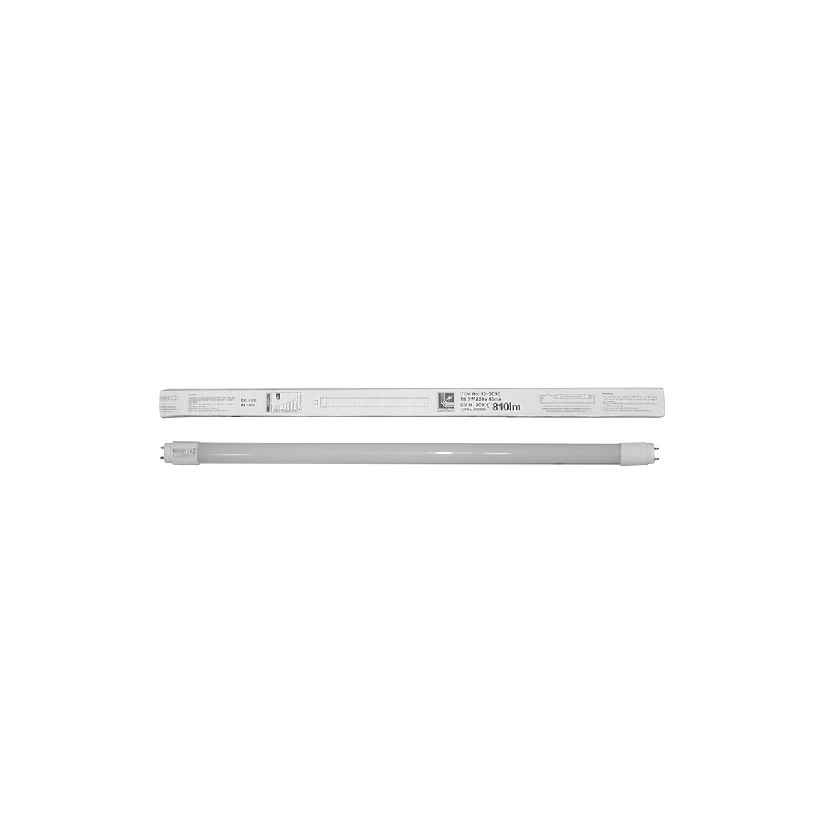Λάμπα led γυάλινη Τ8 1.20cm 18W 230V 6200K 2000lm 13-0180 Λάμπα led γυάλινη Τ8 1.20cm 18W 230V 6200K 2000lm 13-0180 - Εικόνα 1