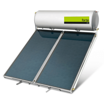 Ηλιακός Forte Plus Ταράτσας 120lt/2.0m² Διπλής Ενέργειας