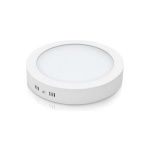 FosMe Στρογγυλό Εξωτερικό LED Panel 24W με Φυσικό Λευκό Φως 4000K 30εκ. 05-100340-1