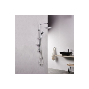Tema Rain Quadro Στήλη Ντουζ 150-190 cm με τηλέφωνο και σαπουνοθήκη 53240 - Εικόνα 2
