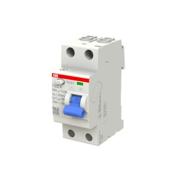 Abb Ρελέ Ράγας Διαρροής 63A Διπολικό με Τάση 230V Μονοφασικό Τύπου Α 2x63A 25052 - Εικόνα 2