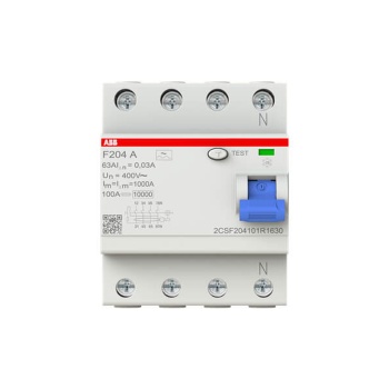 Abb Ρελέ Ράγας Διαρροής 63A Τετραπολικό με Τάση 400V 30mA