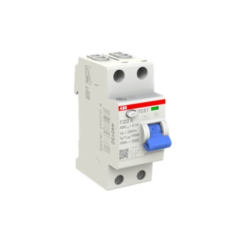 Abb F202 A-40/0,1 Αντιηλεκτροπληξιακό Ρελέ Διαρροής 2P 40A 100mA 46515 - Εικόνα 3