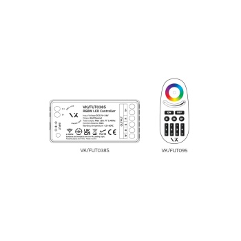 VK Lighting Ταινία Led SMD 5050, 24V, 13W/m, 818lm/m, RGB+W, 5m/roll, CRI>80, IP20 VK/24/5050/RGBW/60 78001-269123 - Εικόνα 3