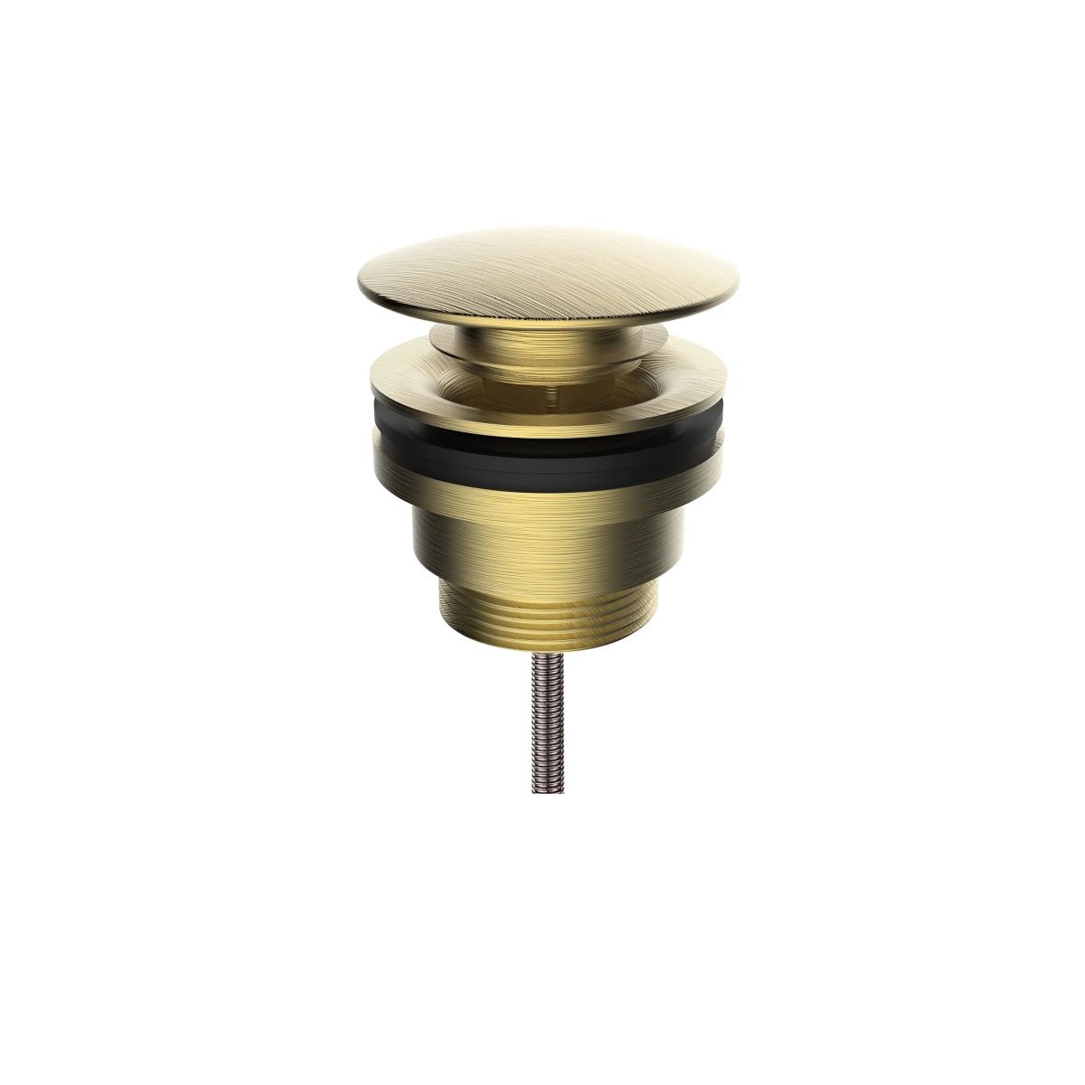 100-017-328 Clever Leo Pop Up Βαλβίδα Νιπτήρα Brushed Gold 61979GR - Изображение 1