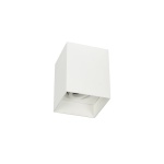 VK Lighting Φωτιστικό οροφής κύβος βαθύ 240V GU10/PAR16 Max 12W (LED) IP20 κινητό 9x9x11.5cm λευκό VK/03055/W 75169-213108