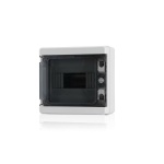 Lineme Πινακας 1 σειρας 8 θεσεων IP65 εξωτερικης εγκαταστασης 09-03001