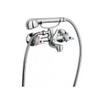 Paini Classica BKCR105FO Μπαταρία Μπανιέρας Πλήρες Σετ Ασημί