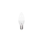 VK Lighting Λάμπα Led E14 6W 4000, 540lm κερί λευκή VK/05083/EI/C 03045-045742