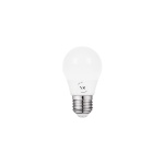 VK Lighting Λάμπα Led E27 6W 4000K 540lm μίνι σφαίρα πλαστική λευκή VK/05085/E/C 03045-051742