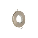 VK Lighting Σποτ στρογγυλό σταθερό GU5.3/PAR16 Max 12W (LED) IP65 ø8.5x3.7cm νίκελ ματ VK/03058/MC 64173-033121