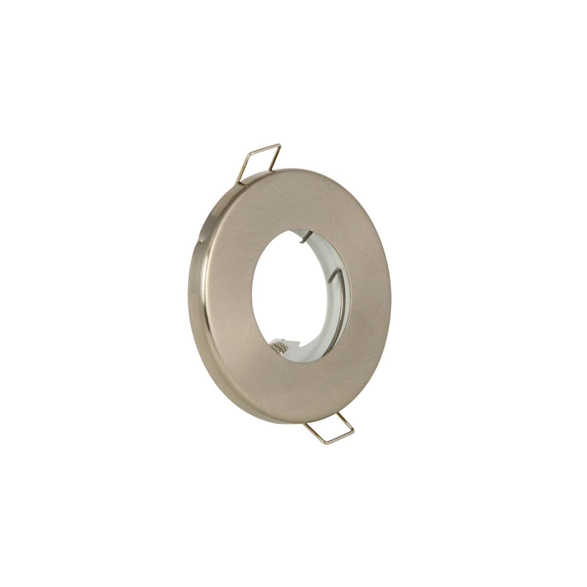 100-002-936 VK Lighting Σποτ στρογγυλό σταθερό GU5.3/PAR16 Max 12W (LED) IP65 ø8.5x3.7cm νίκελ ματ VK/03058/MC 64173-033121 - Εικόνα 1