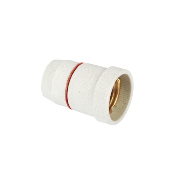 VK Lighting Ντουί πορσελάνης E27 με φλάντζα VK/519G/NW 34122-008639