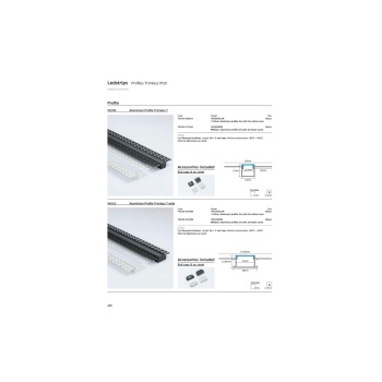 VK Lighting Προφίλ αλουμινίου χωνευτό 2m, trimless T φαρδύ, για LED ταινίες, IP20. Ασημί χωνευτό 75165-270264 - Εικόνα 5