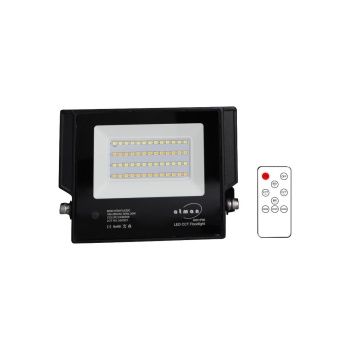 Atman Στεγανός Προβολέας LED 20W Ψυχρό Λευκό 6000K με Τηλεχειριστήριο IP66