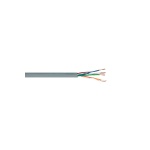VK Lighting Καλώδιο τηλεφώνου στρογγυλό, (2x4)x24AWG γκρι VK/UTP/CAT5E 00000-077719