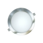 Atman Στρογγυλό Χωνευτό LED Panel 18W με Φυσικό Λευκό Φως 4000K 22εκ.