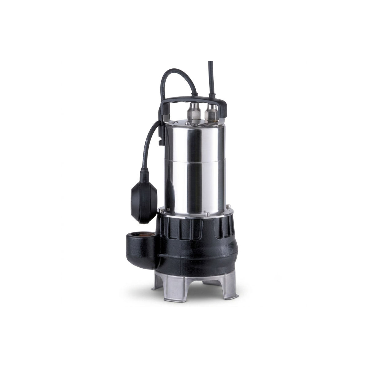 100-018-068 Zita pump Αντλία ακάθαρτων υδάτων INOX Vortex με φλωτέρ 750W/12m/18 ΚΥΒΙΚΑ V-750F (11.860.750) - Εικόνα 1