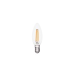 VK Lighting Λάμπα Led E14 4.3W 6500Κ 470lm κερί Filament διάφανη VK/05104/EI/CL/D 03045-172664