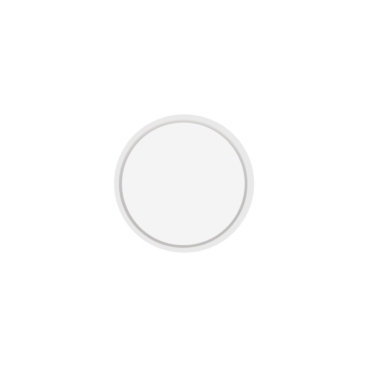 100-019-811 VK Lighting Panel οροφής CCT LED, πολύ λεπτό 2.5cm, 3000K, 4000K or 6000K, 24W, 2.400lm, CRI>80, 120°, IP40, ø30x2.5cm, λευκό VK/04557/W/CCT 64175-512727 - Εικόνα 1